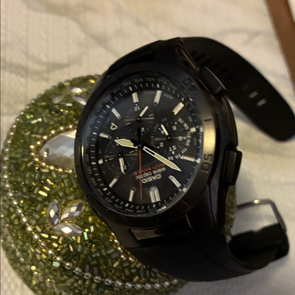 Casio Black Men's Chronograph Watch